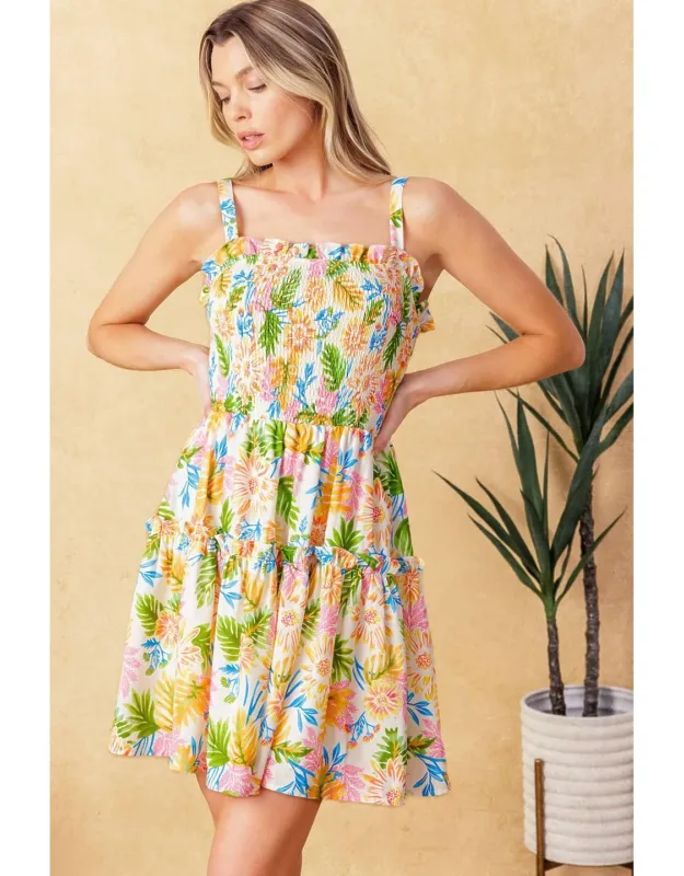 Secret Crush Woven Mini Dress