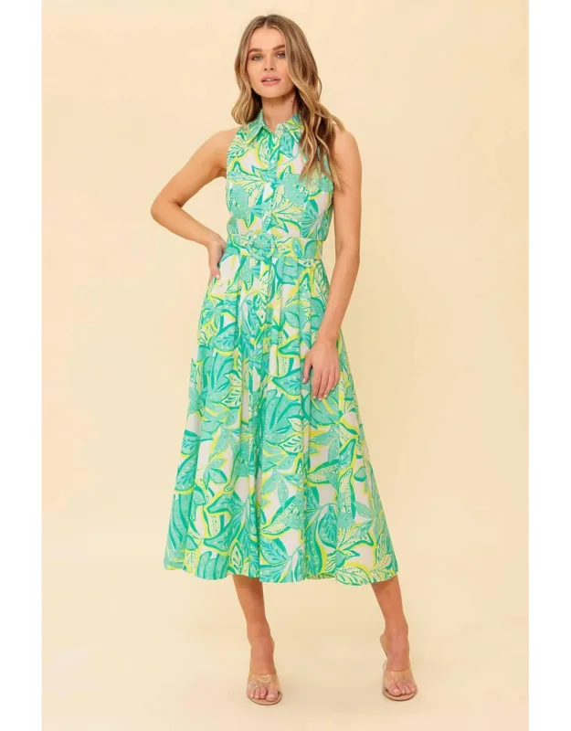 Days With You Woven Midi Dress