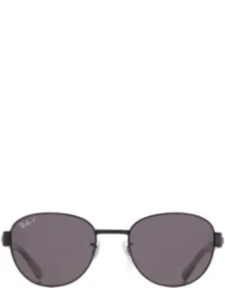 Dark Grey Polarized Square Sunglasses