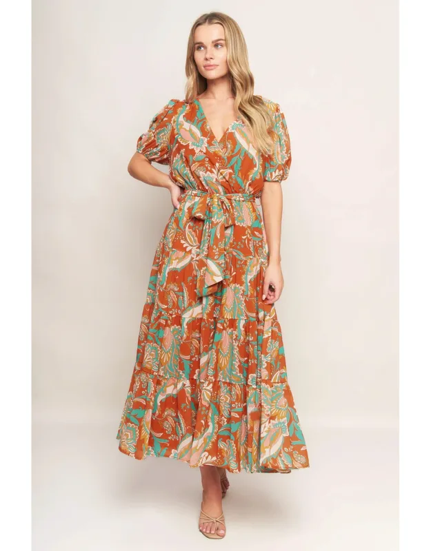 Can't Live Without Woven Midi Dress