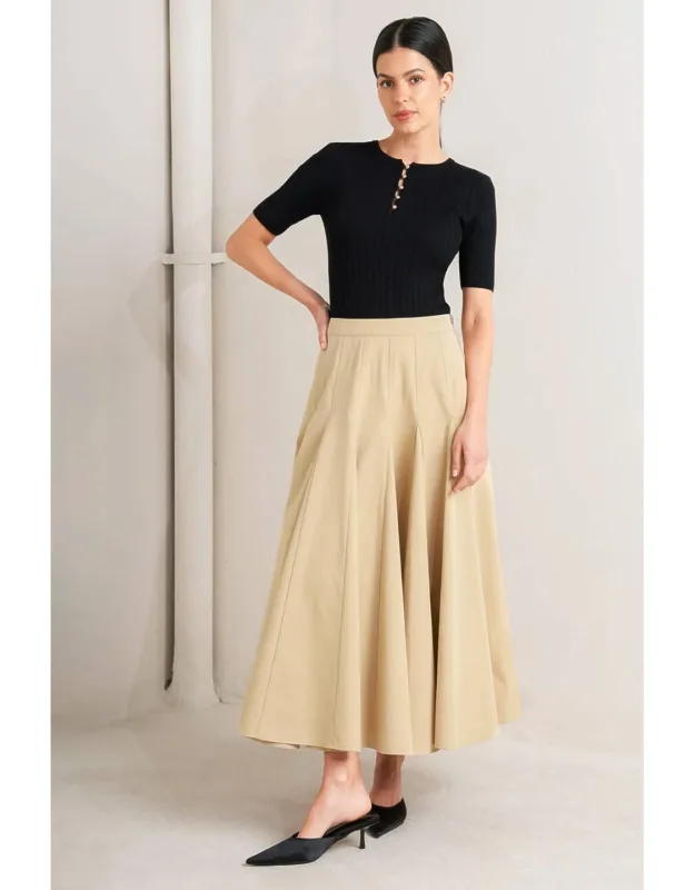 Woven Circle Skirt