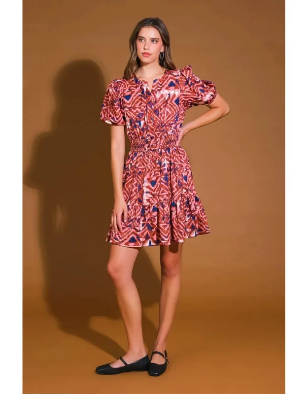 Exceptional Status Woven Mini Dress