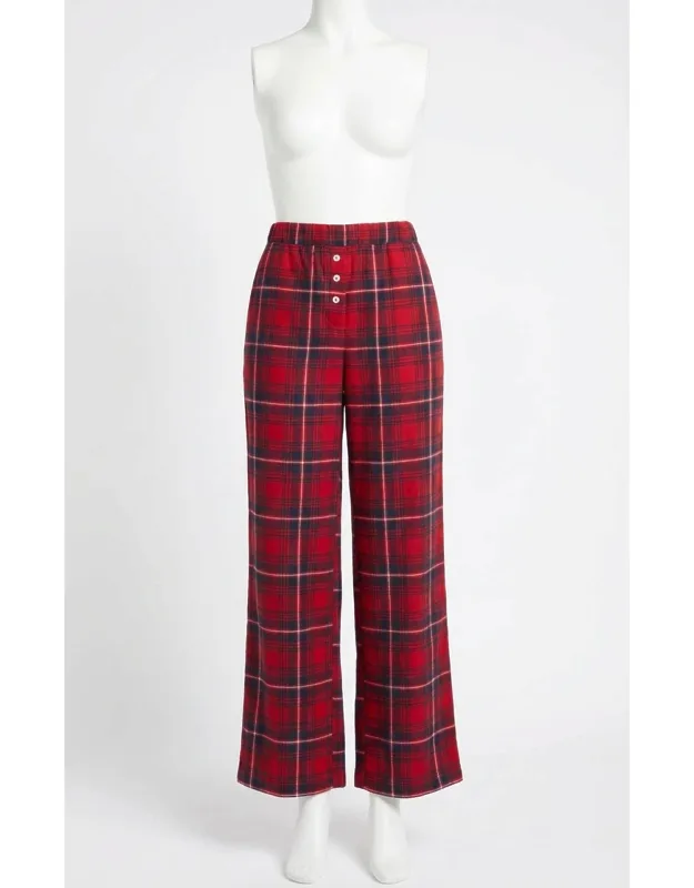 Hangout Plaid Lounge Pants
