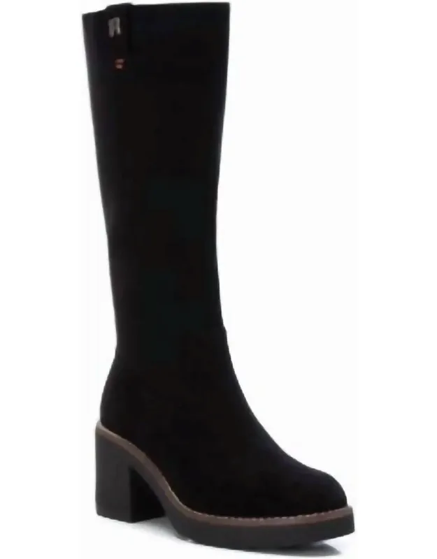 Suede Boots