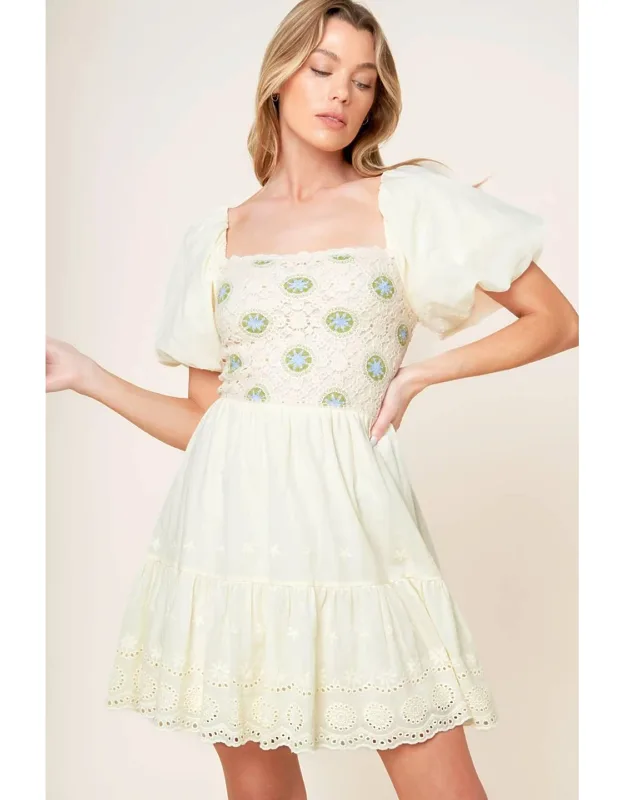 Lola Woven Mini Dress