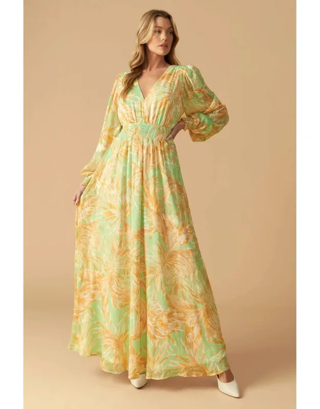 Sashay Woven Maxi Dress