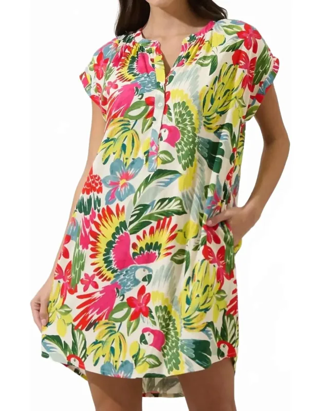 Paradiso Shift Mini Dress