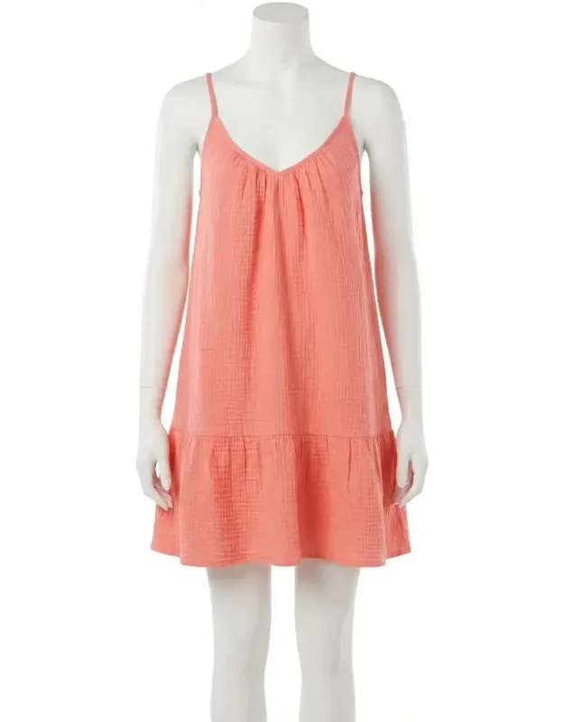 Amalia Gauze Mini Dress