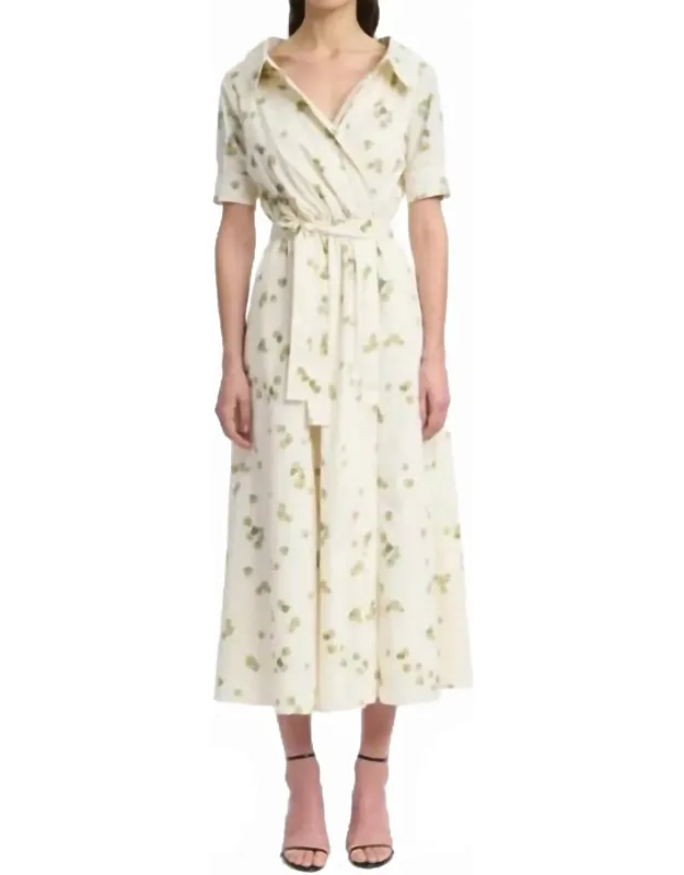 Allover Petals Dress