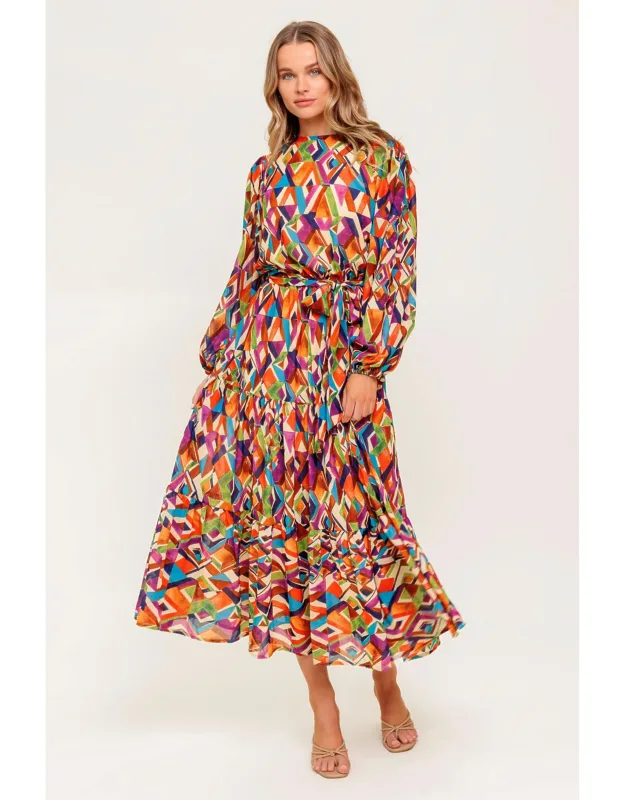Sweetie Woven Midi Dress