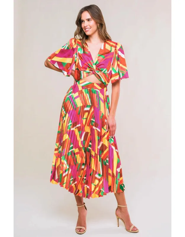 Irresistible Fun Woven Midi Dress