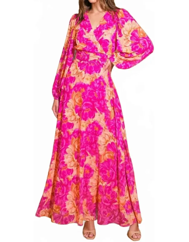Sunset Soirée Maxi Dress