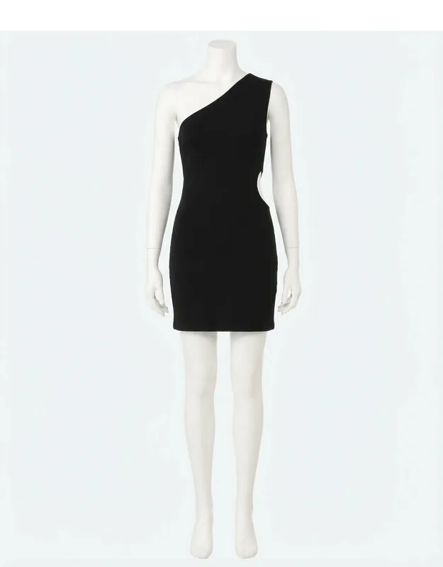 Side Cut Out Sleek Dress