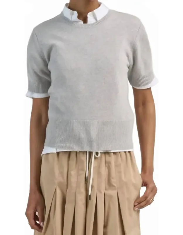 Short Sleeve Crew Neck Tee