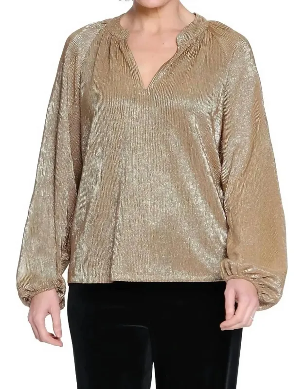 Metallic Popover Top