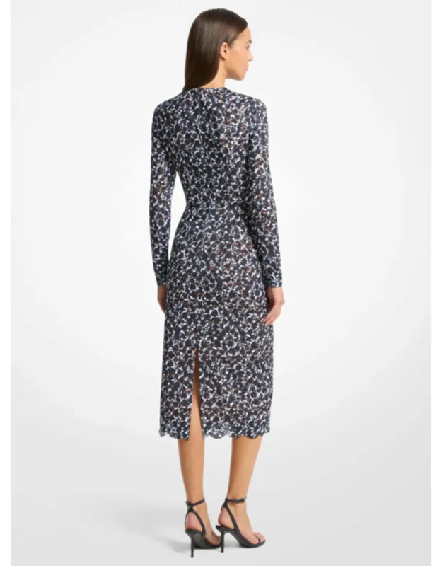 Floral Lace Sheath Dress