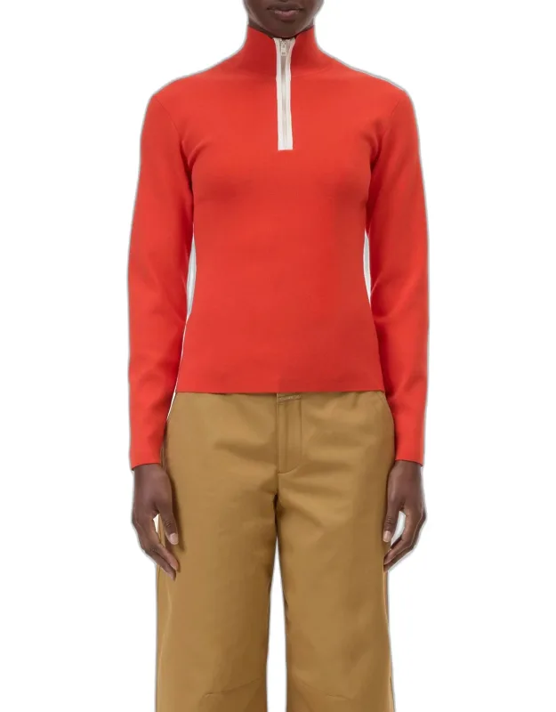 Half-zip Knit Sweater