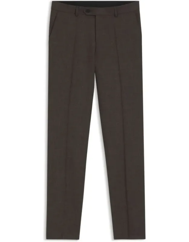 Wool-blend Slim-fit Suit Pants