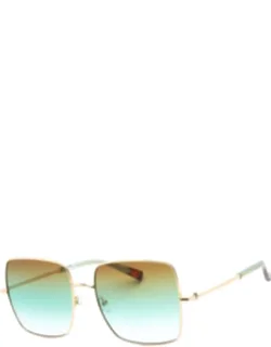 Mis 0096/s 58mm Sunglasses - Square Frame, 100% Uv Protection
