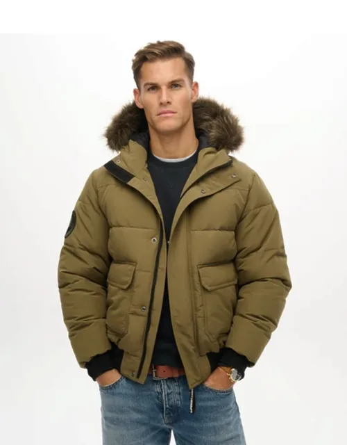 Everest Hooded Puffer Bomber Jacket