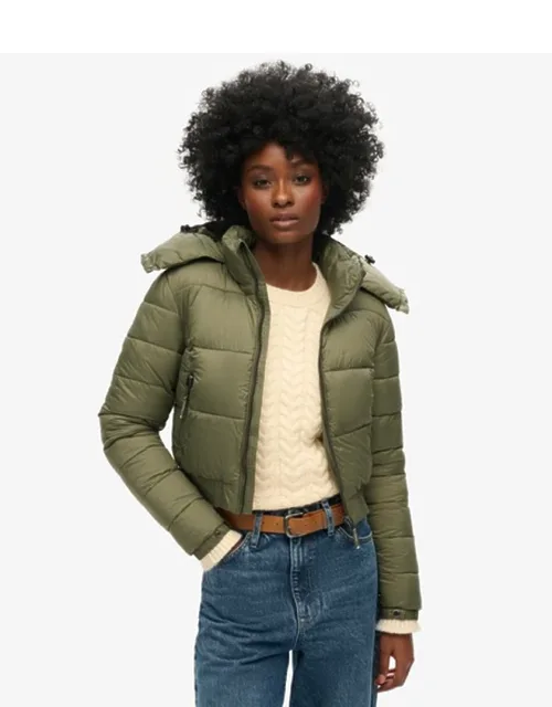 Crop Hooded Fuji Jacket