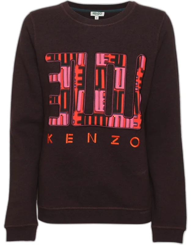 Logo Embroidered Jersey Sweater
