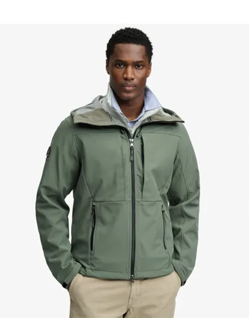 Hooded Softshell Trekker Jacket