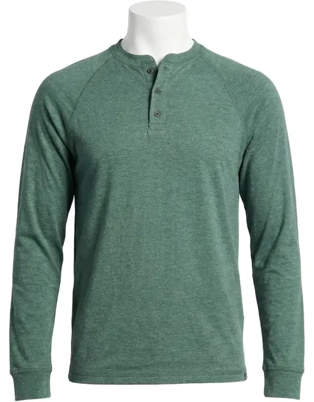 Cloud Long Sleeve Henley Tee