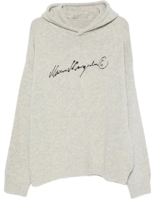 Long-sleeve Knitted Hoodie