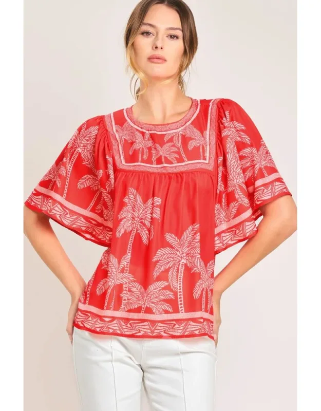 Breeze Story Woven Top