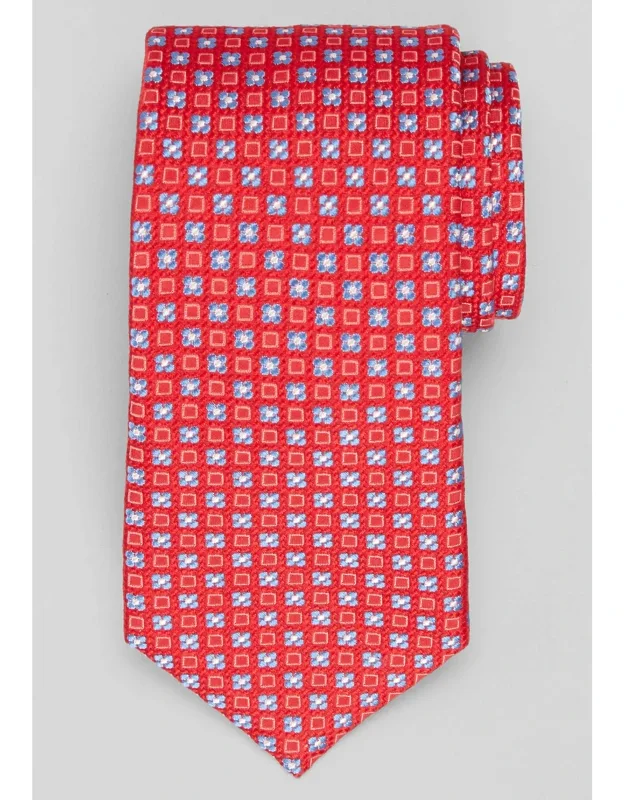 Traveler Collection Quadrifoglio Neat Tie - Long