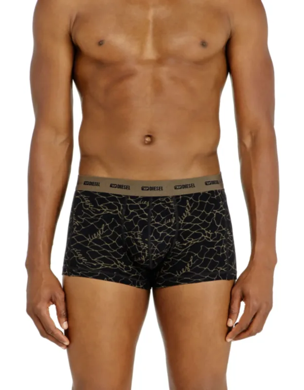 Three-pack Of Trunks With Graphic Motif