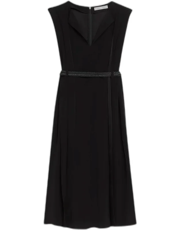Belted Midi Dress