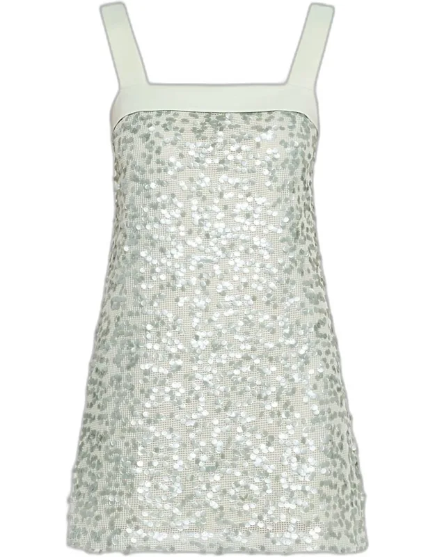 Embellished Mini Dress