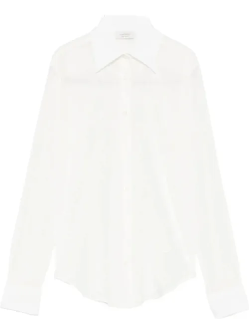 Curved-hem Shirt