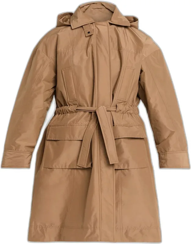 Hooded Water-resistant Jacket