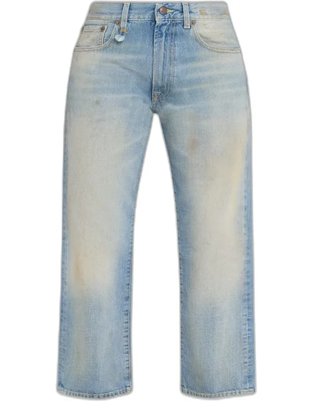 Relaxed Ankle Jeans