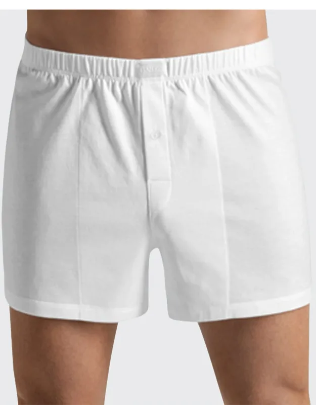 Sporty Mercerized Cotton Boxers