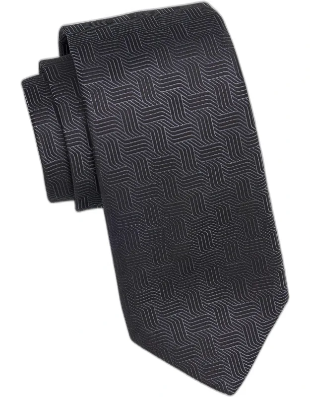 Art Deco Silk Tie
