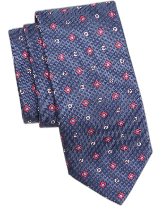 Chevron Medium Silk Tie