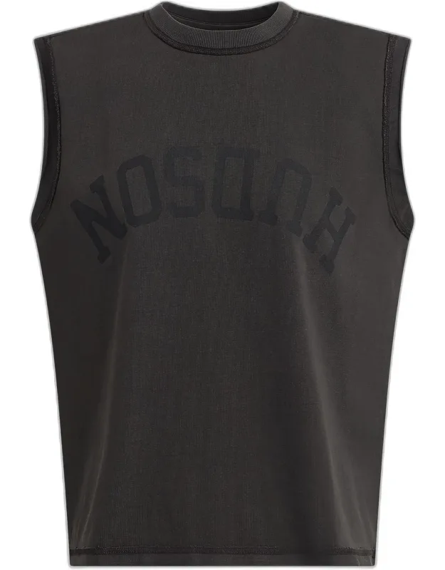 Leo Cotton Cut-off Logo Tank Top