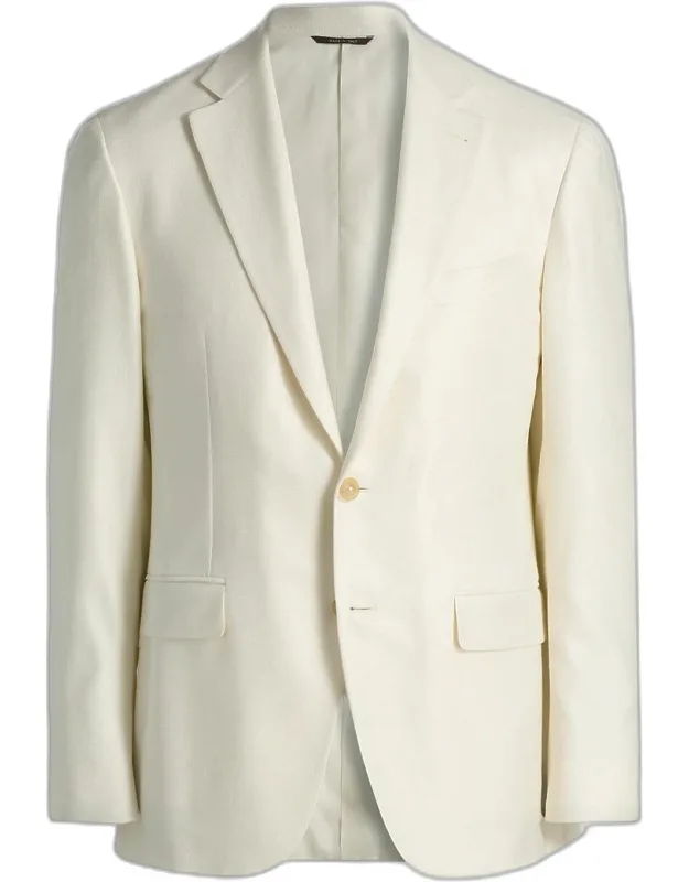 Kei Silk And Cashmere Two-button Blazer