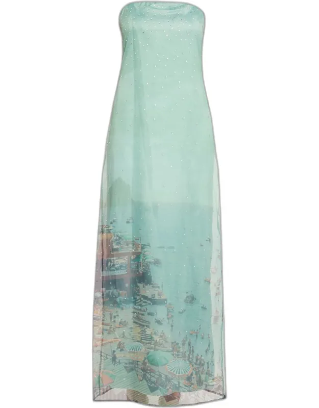 Embellished Maxi Dress