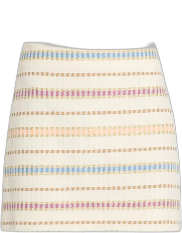 Ohemia Stripe Mini Skirt