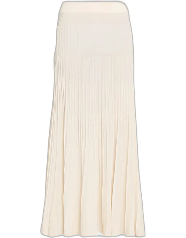 Ribbed Maxi Skirt