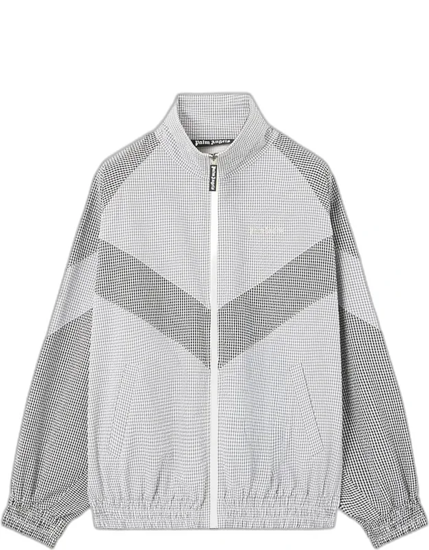 Logo Vichy Micro-gingham Track Jacket
