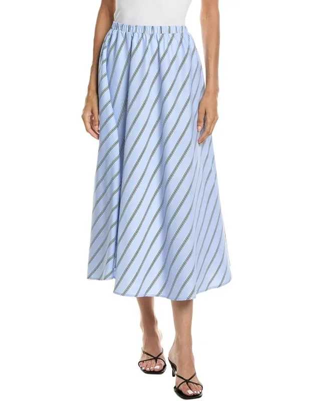 Stripe Maxi Skirt