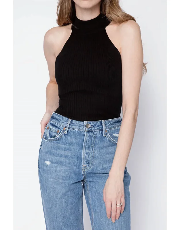 Luxe Halter Sweater
