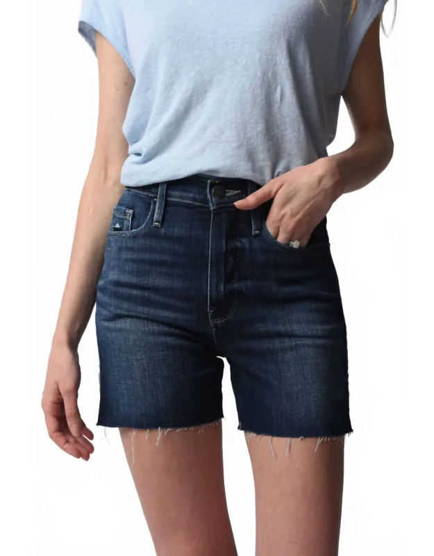 Tour Raw Edge Jean Shorts