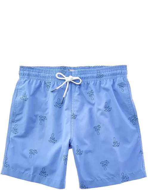 Sano Swim Short With Elasticized Waist And Three Pocket Design